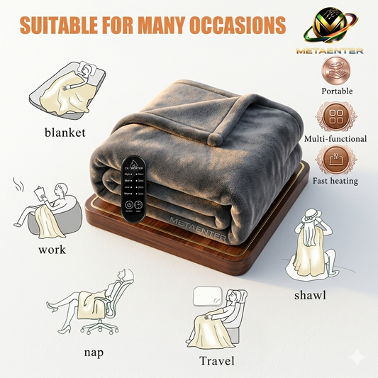 Self heating USB Blanket